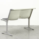 Fiberglass bench by Friso Kramer for Wilkhahn 1967