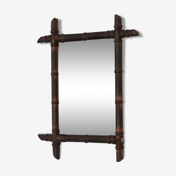 Miroir style bambou