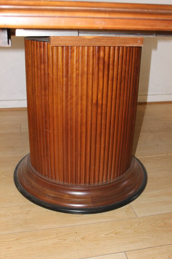 Table Ronde de style Art Déco par Grange vers 1980