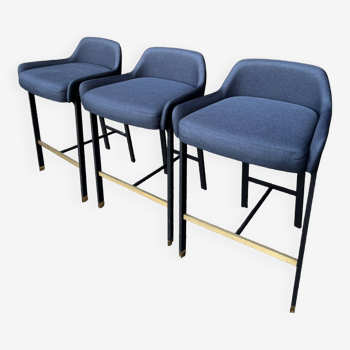 Lot de 3 chaises de bar Stellar Works