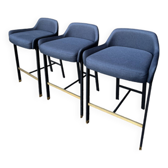 Set of 3 Stellar Works bar chairs