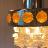 Raak Amsterdam Space 3-light cascade pendant light, age 70'