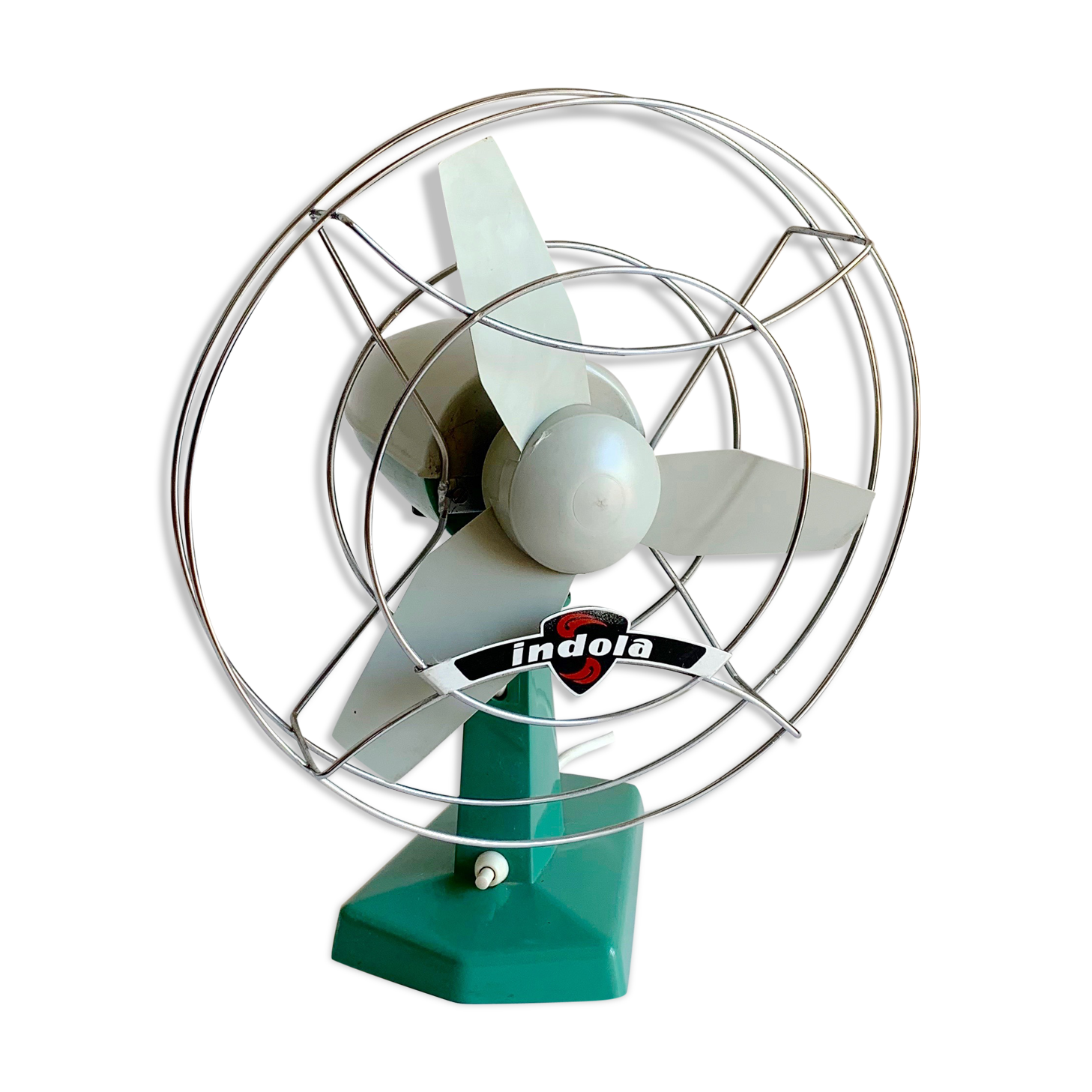 Vintage Table Fan “Indola“, 1960s