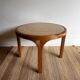 Vivai del Sud rattan dining table — Italy, 1970s