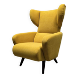 Fauteuil restauré du milieu du siècle