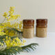 Ceramic salt and pepper duo