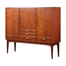 Danish teak highboard