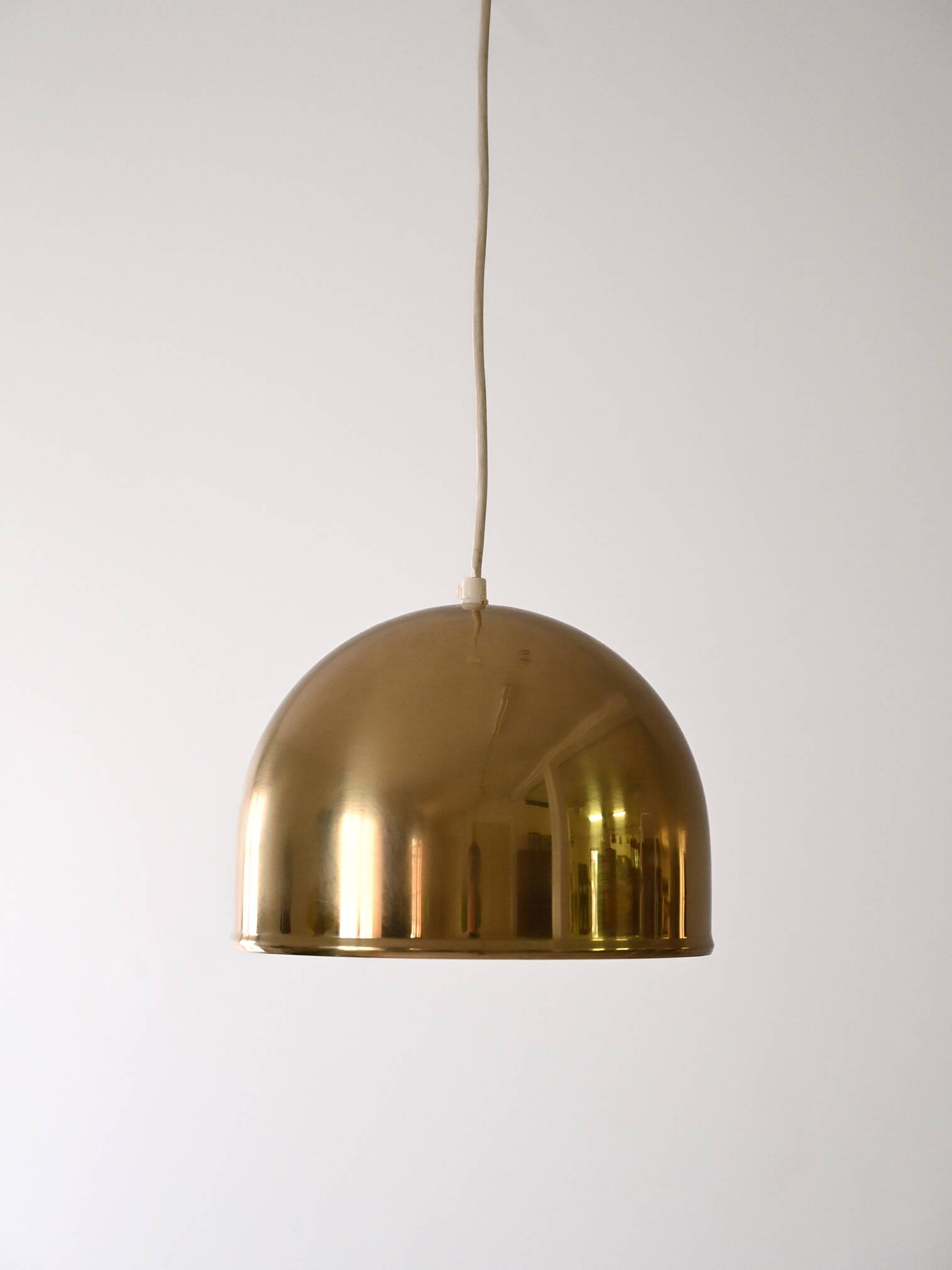 Swedish gold metal lamp