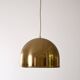 Swedish gold metal lamp