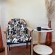 Autumn Printed Wood Armchair