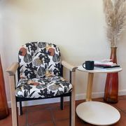 Autumn Printed Wood Armchair
