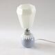 Opaline lamp and lavender earthenware