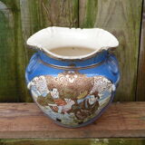 Japan vase satsuma enamelled pottery