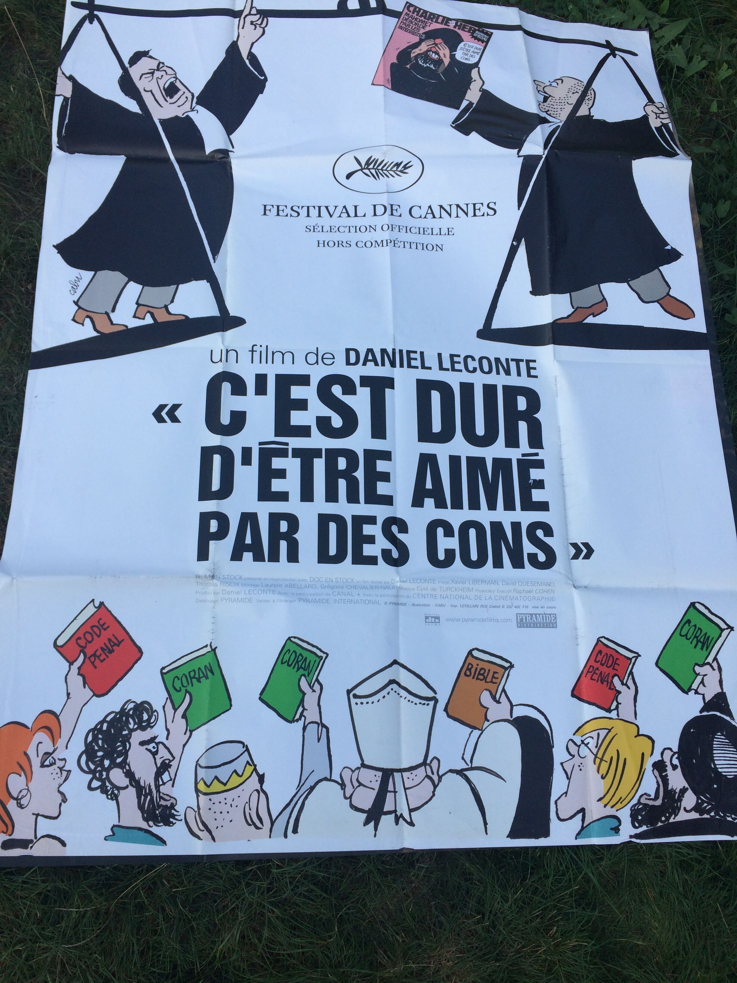 Cinema poster "it's hard to be loved by jerks"