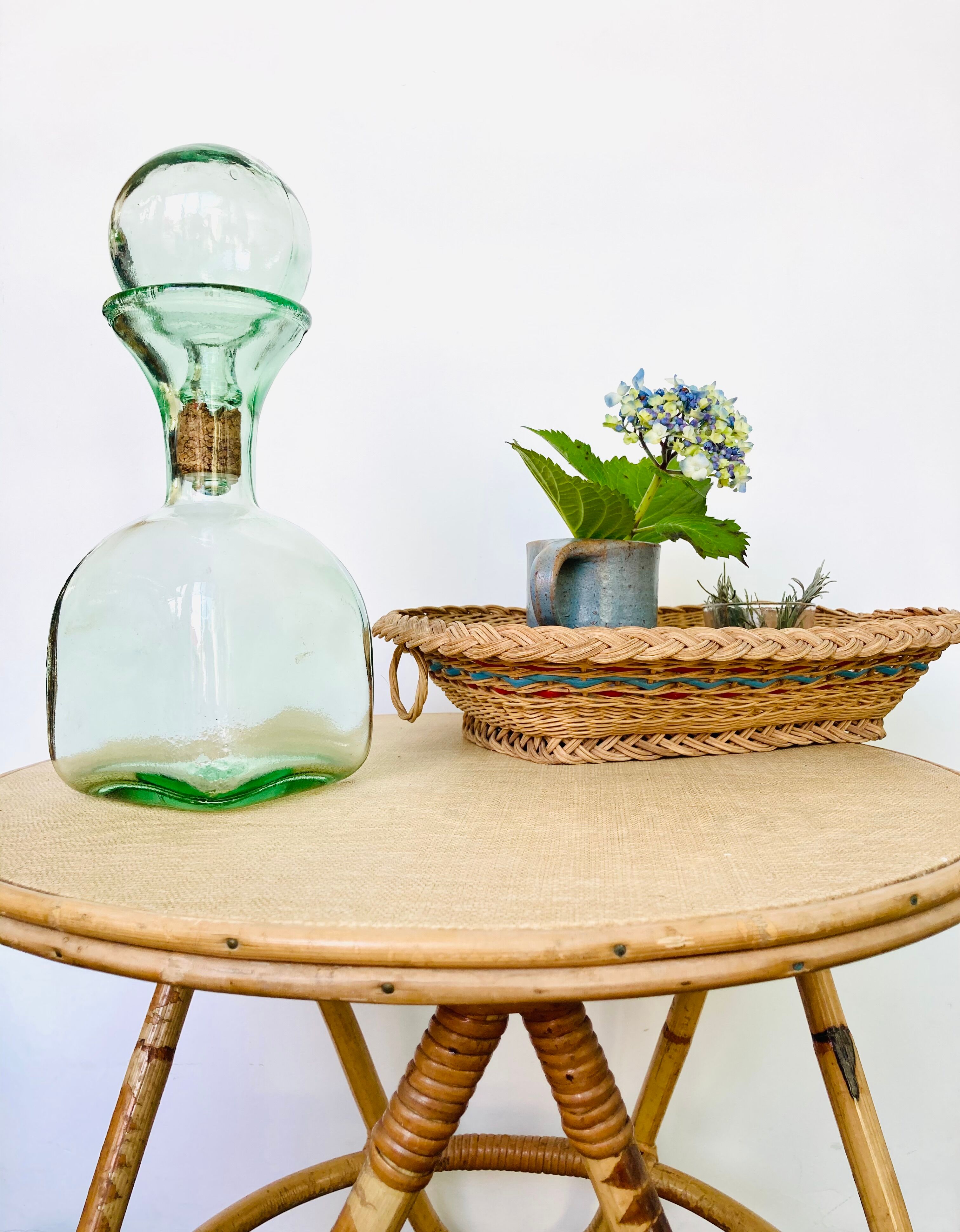 Vintage Glass Carafe
