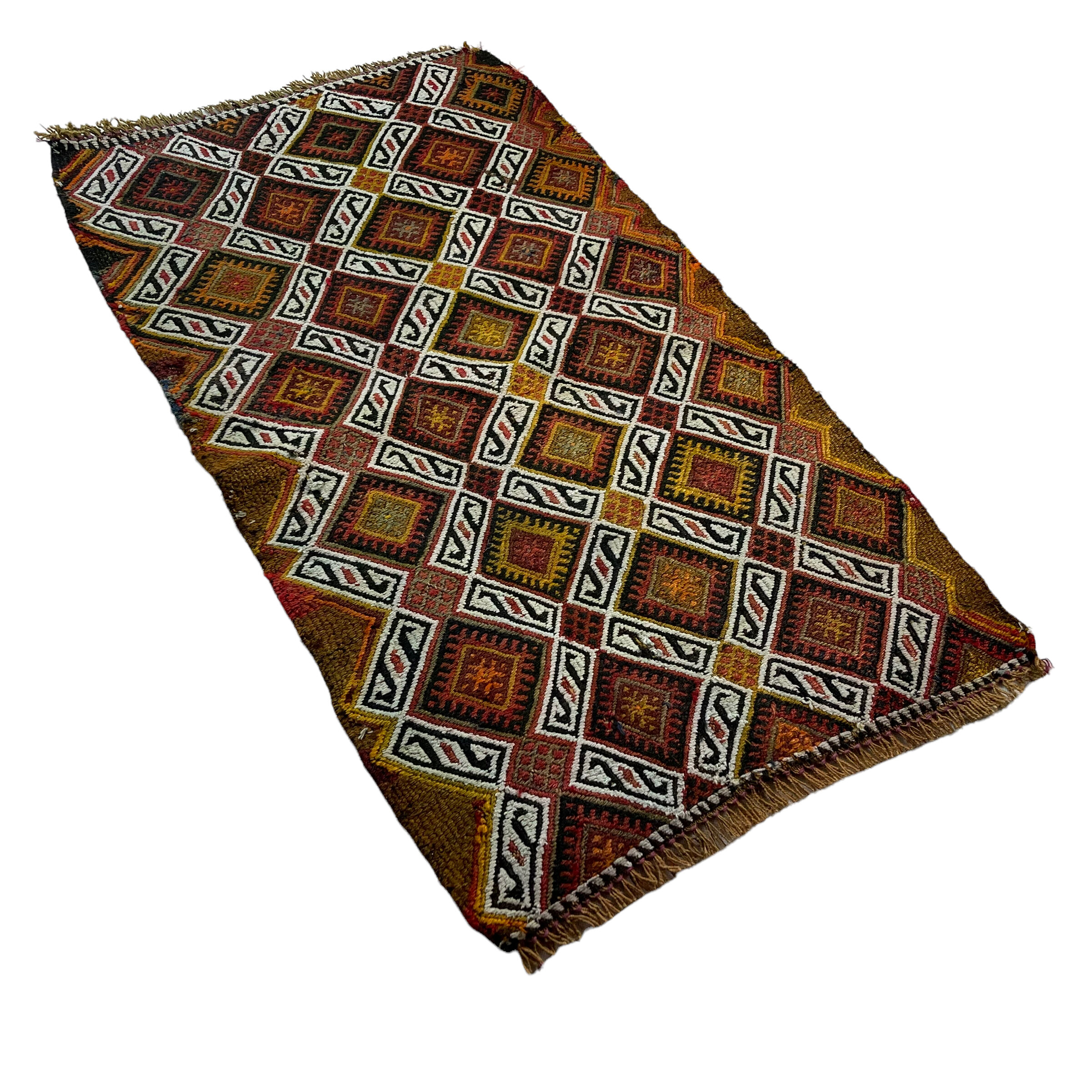 Vintage turkis kilim rug , 90 x 52 cm