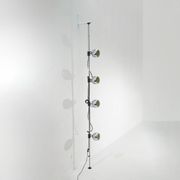 Lampe de sol chrome allant du sol au plafond, années 1970