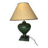 80s ceramic vase table lamp