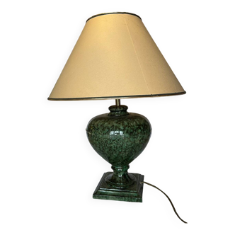 80s ceramic vase table lamp