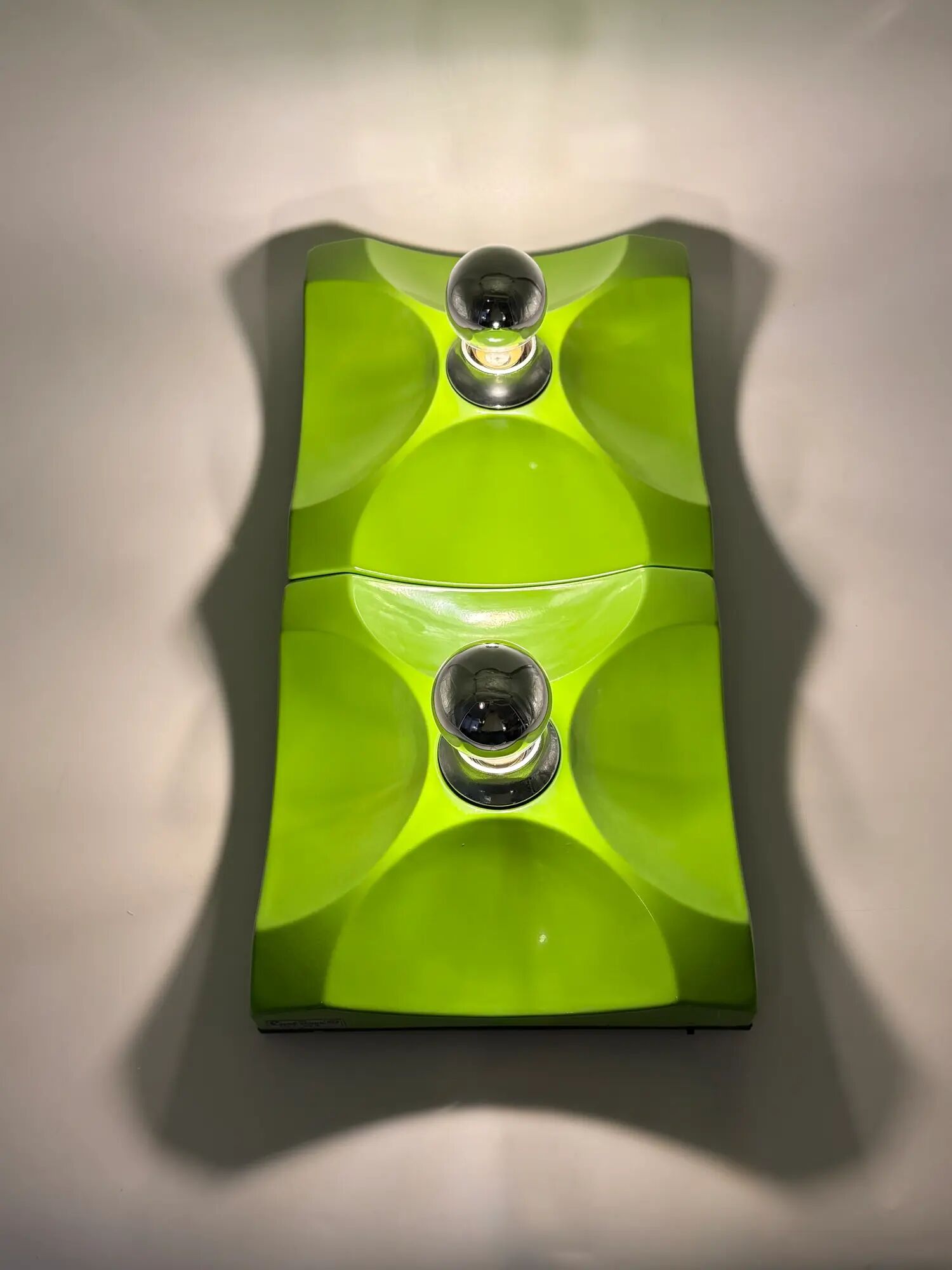 Pair of "Scudo" wall lights – Fael Luce, Italy, 1970s
