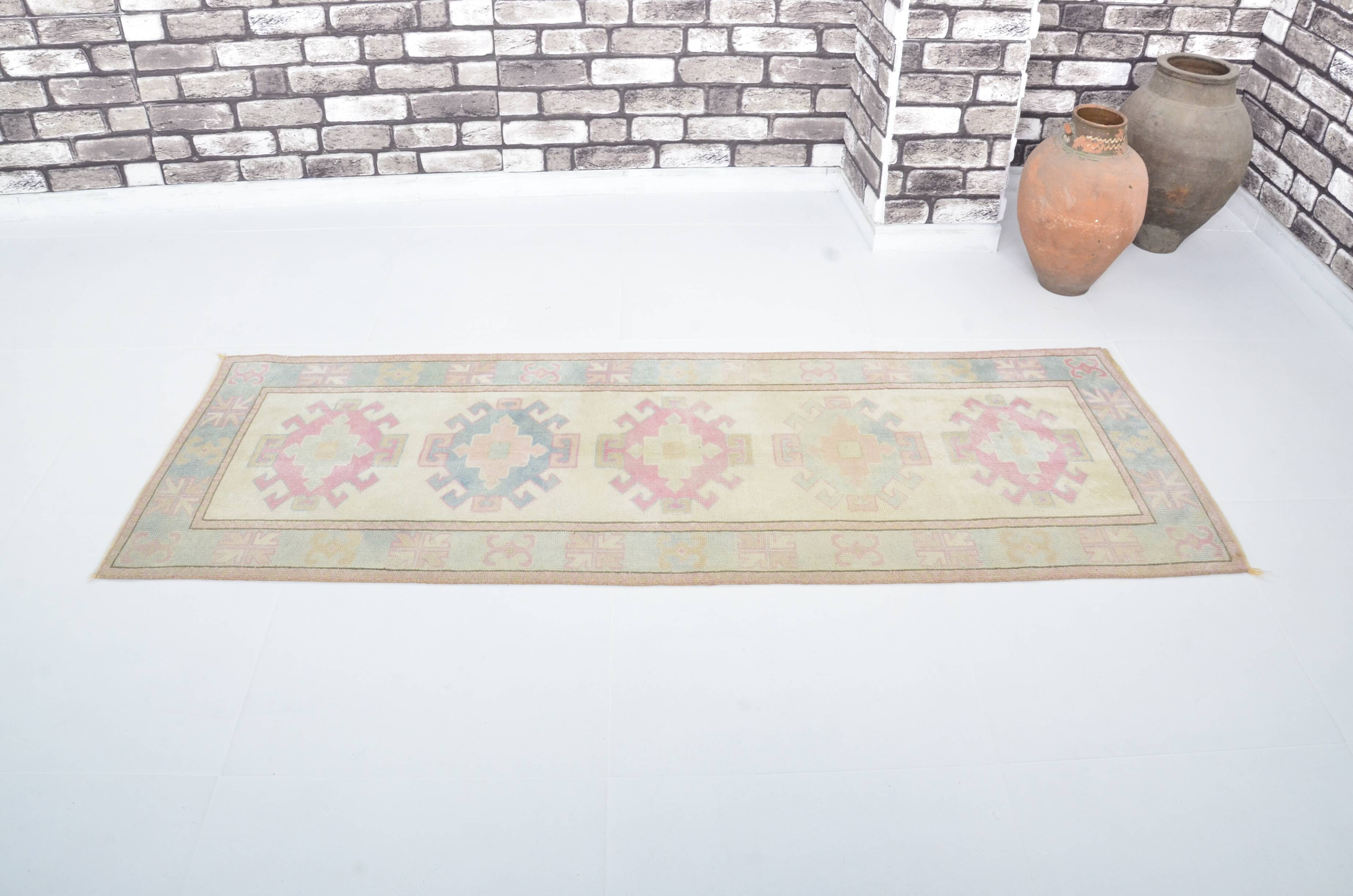 Decorative Anatolian Kurdish Runner Rug sku 3325