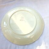 Set 10 flat plates and St Amand dish