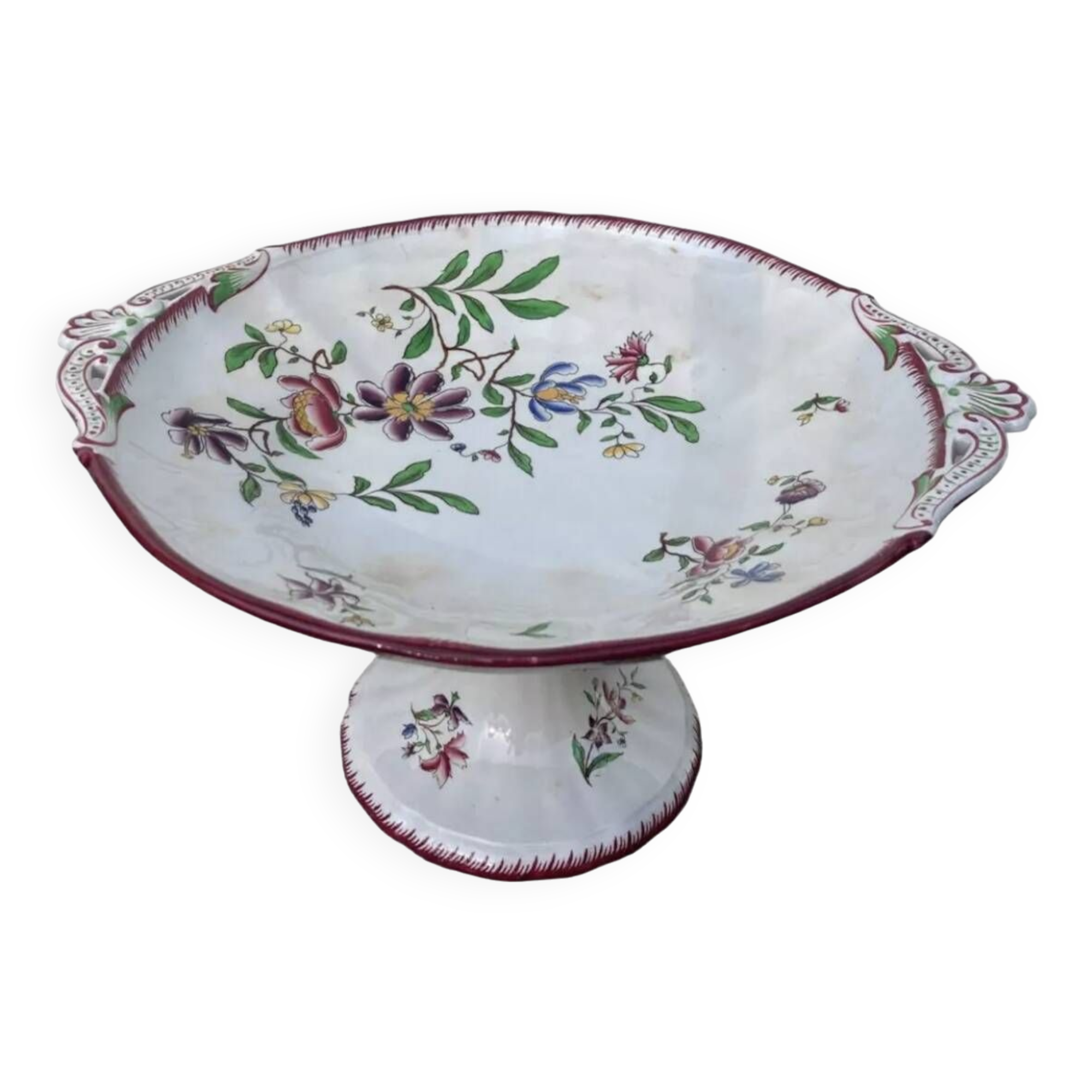 Large compote dish Old Strasbourg