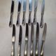 12 silver-plated knives