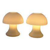 Paire de  lampes vintages "Funghi " par SCE