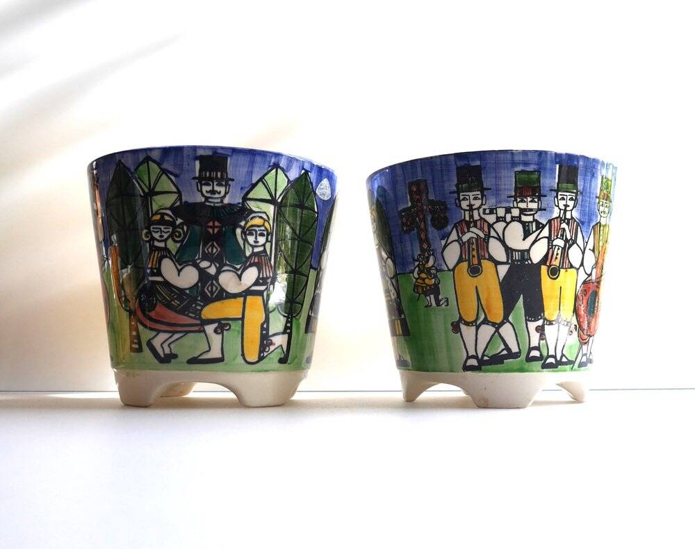Flower pots by Anita Nylund for Jie