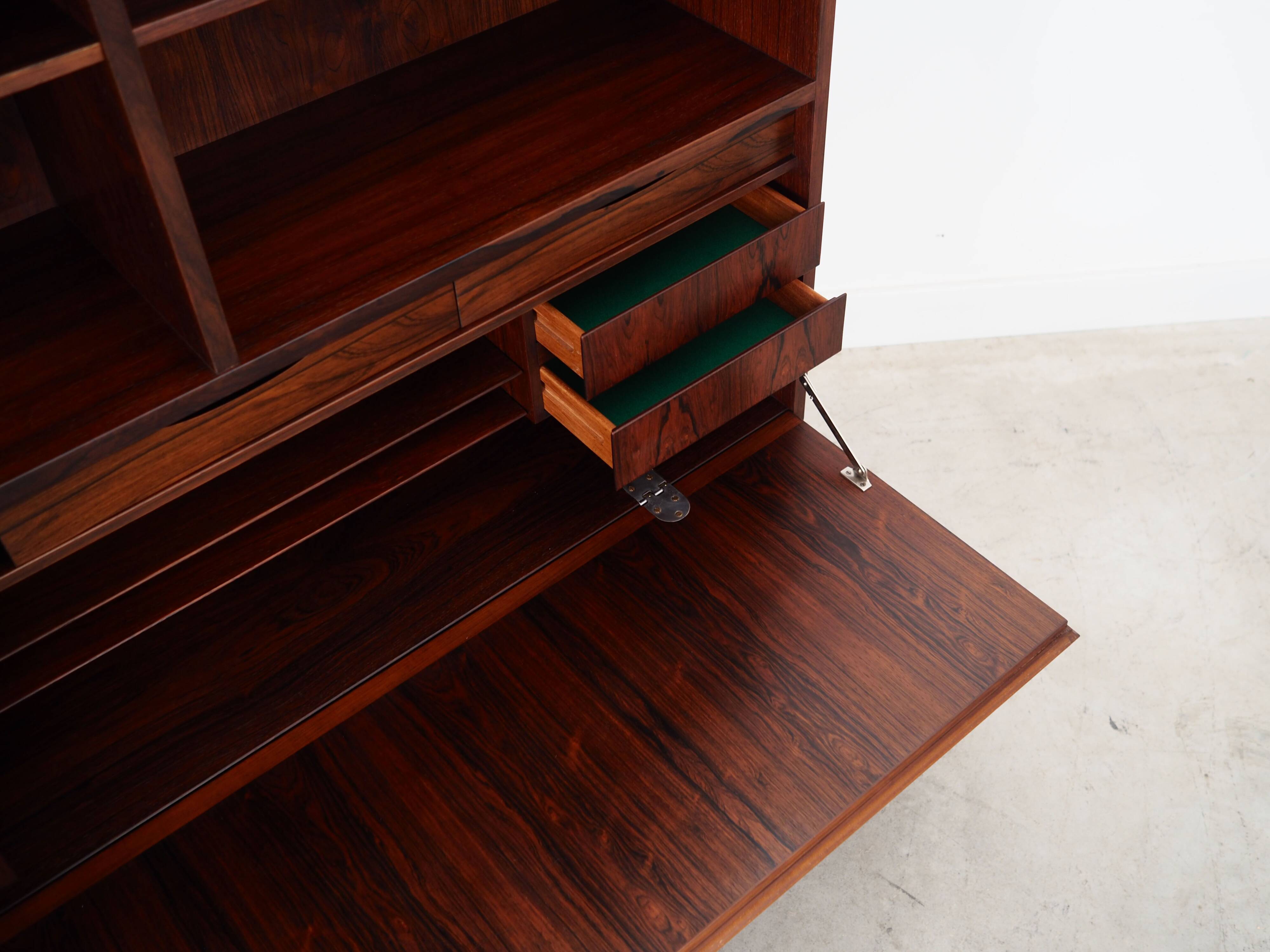 Rosewood bookcase, Danish design, 1970s, manufacture: Omann Jun