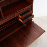Rosewood bookcase, Danish design, 1970s, manufacture: Omann Jun
