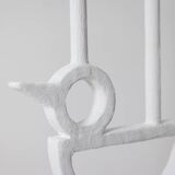 “Cui-cui” plaster lamp. Work of a French artist in small series.