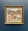 Original Swedish Oil On Panel – “Dock” By Dal‑Edvin – Signed – Vintage & Framed – 31 × 30 Cm (12.2" × 11.8")