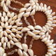 Dessous de plat coquillages vintage