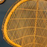 Emmanuelle chair in rattan 70s