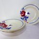 4 vintage deep plates from K&G Luneville model Chantal 220516