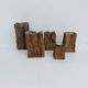 Set of 6 Rosenthal paper bag vases by Tapio Wirkkala, 1970s