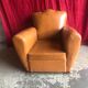 Pair of club armchairs