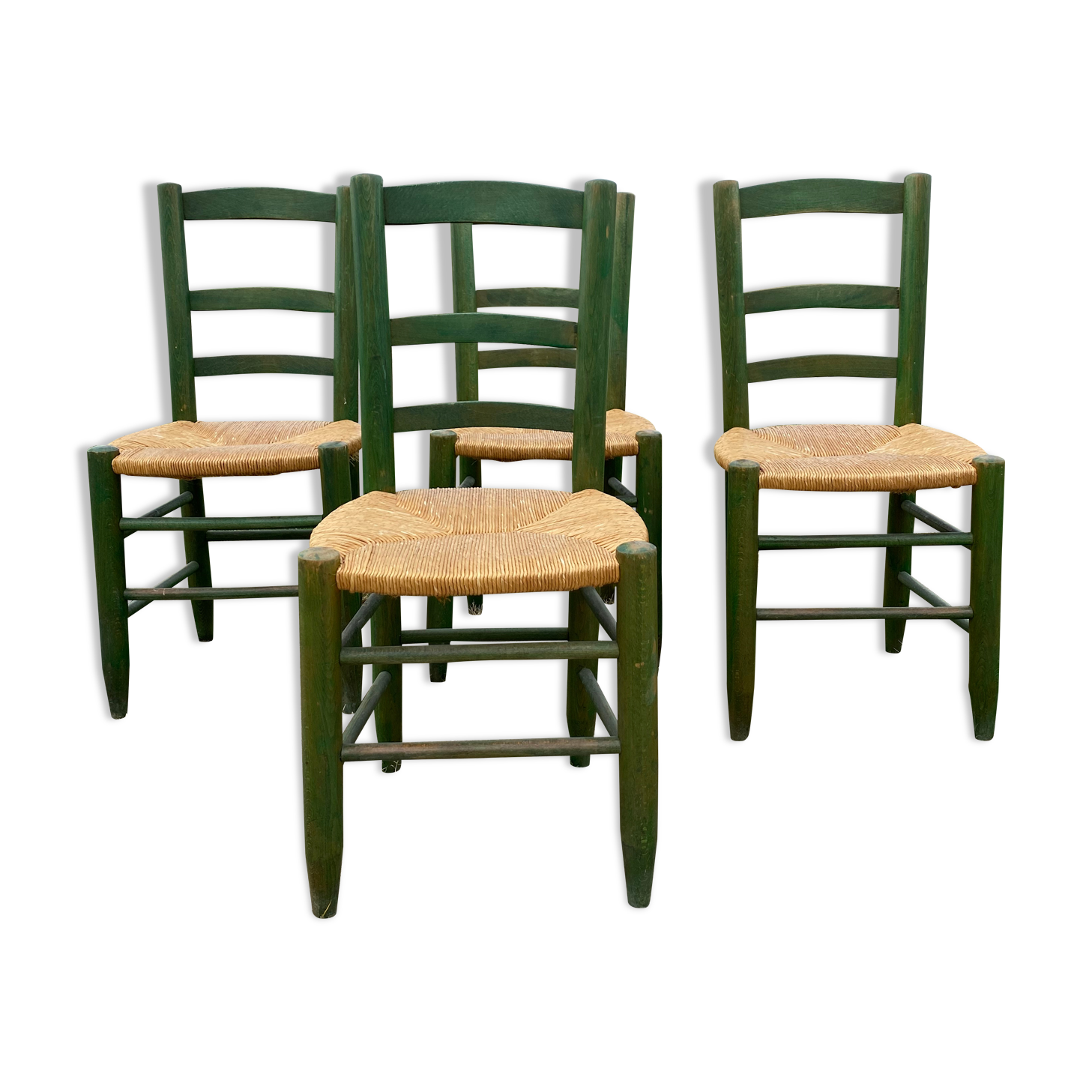 Set of 4 mulched chairs design campaign 1960
