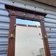 Antique hall coat rack – mirror, hooks & umbrella stand