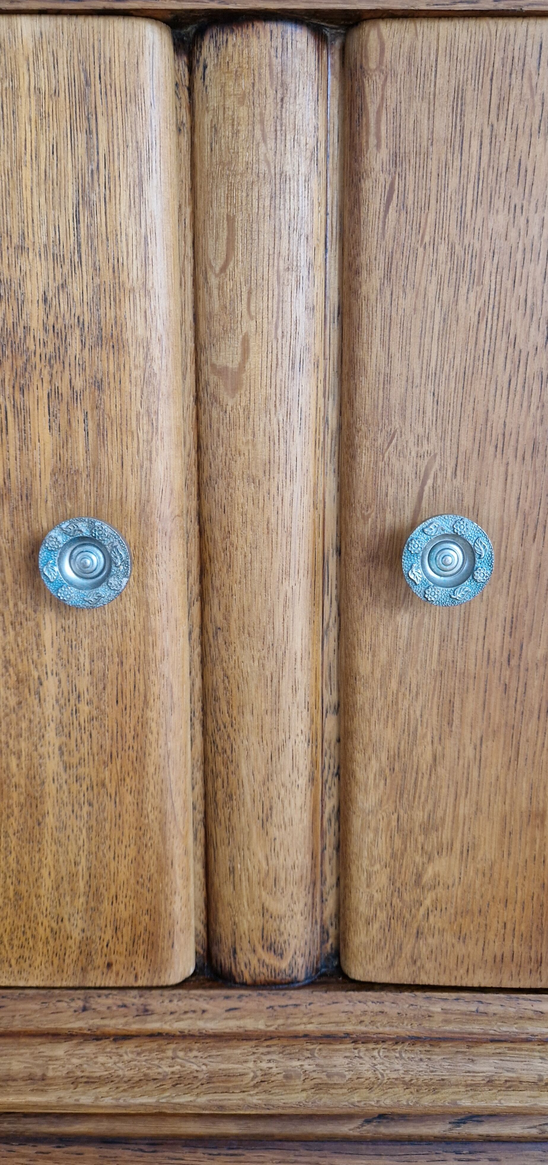 Oak bar furniture art deco style