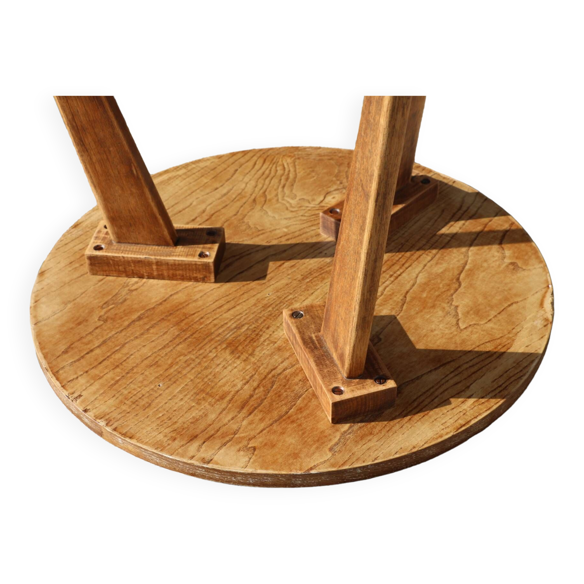 Table basse chêne tripode 600mm