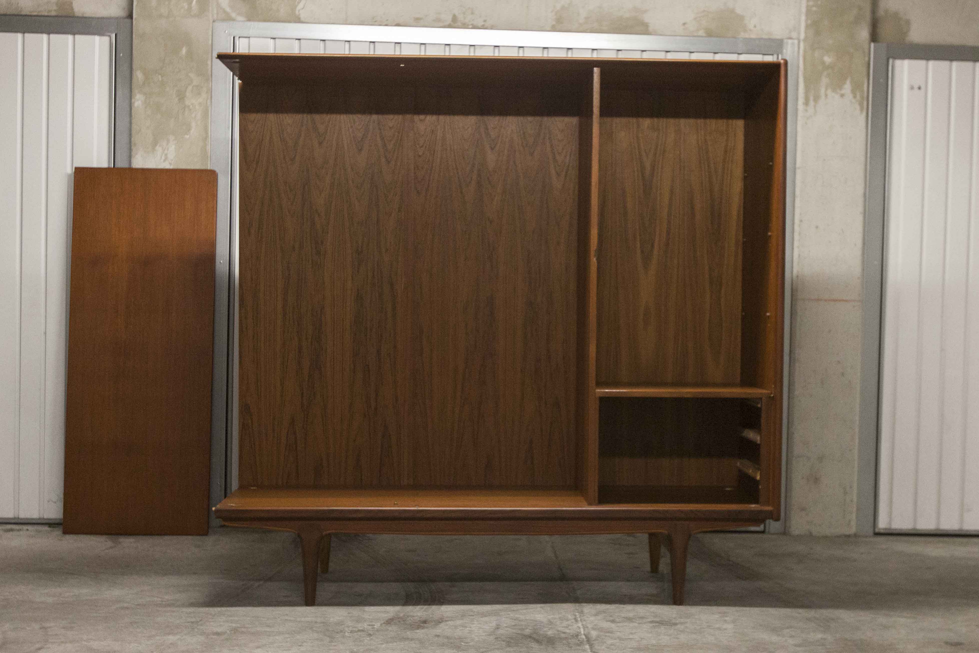 Scandinavian wardrobe 1960 Simat teak