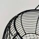 Vintage black metal egg basket