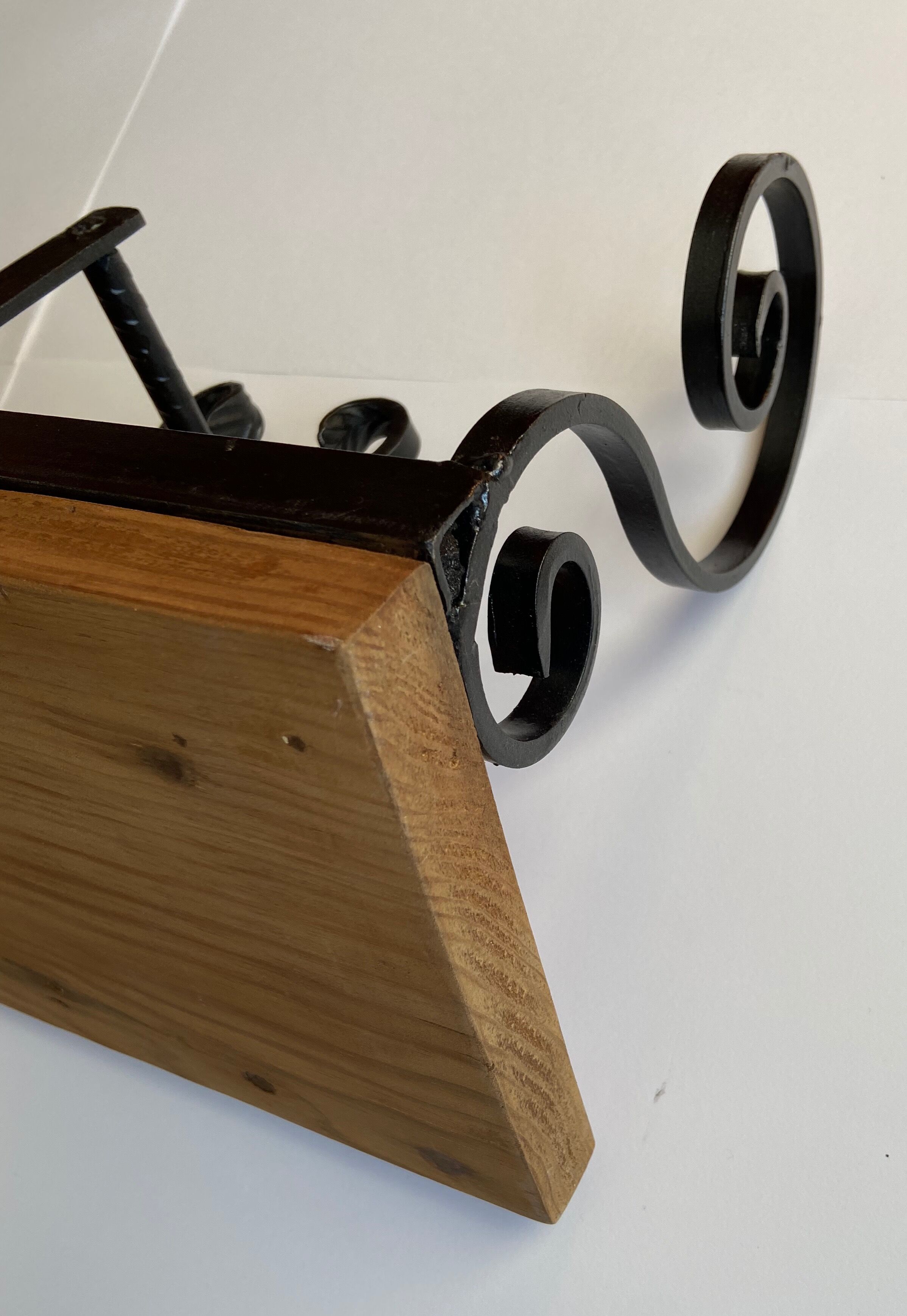 Vintage wall coat rack