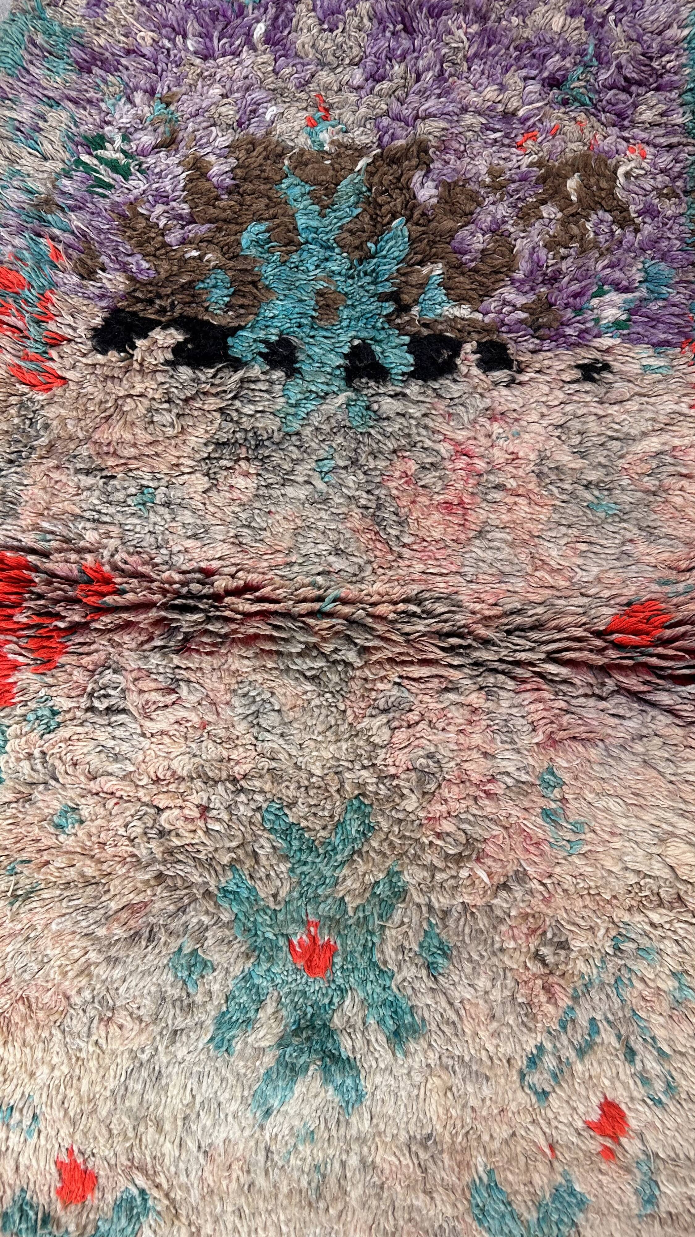 Colorful Moroccan rug Talsint - 152 x 86 cm