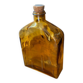 Decorative art glass bottle/vase by Helen Tynell