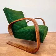 1940s Rare Miroslav Navratil armchair in Alvar Aalto style - Czechoslovakia