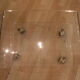 Coffee table on wheels 1970, design David Lange, Les invisible du Marais